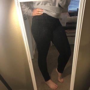 Liverpool High Rise Black Jeggings